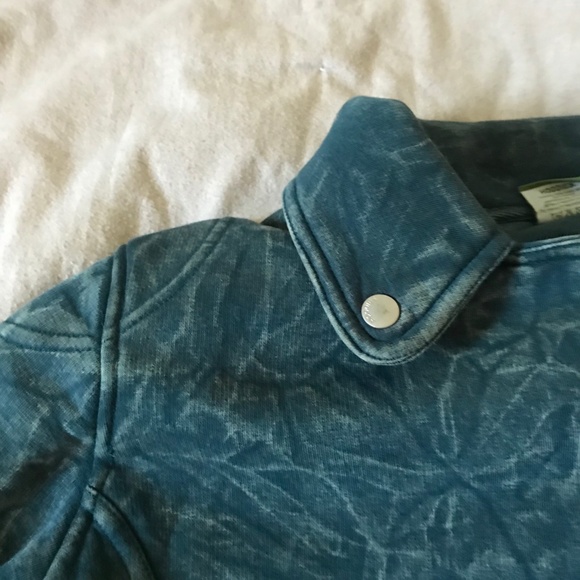 Hoodies Distressed Sweatshirt Motorcycle Jacket - Picture 3 of 9